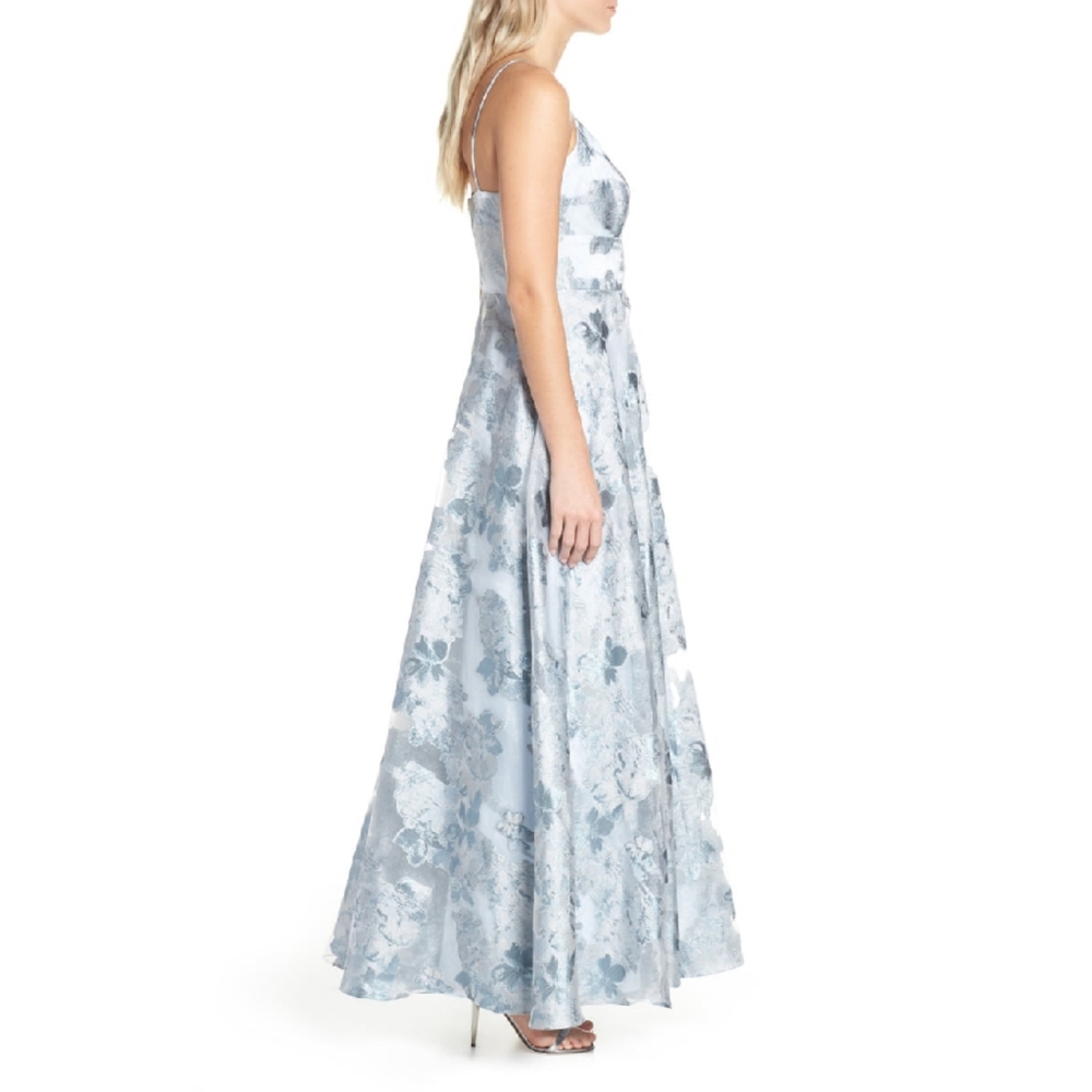 Eliza J Blue Spaghetti Strap Maxi Dress - Picture 5 of 8
